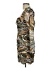 Zara Camo Brown Cocktail Dress Size L - photo 5