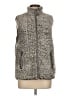 Thread & Supply 100% Polyester Gray Faux Fur Vest Size M - photo 1