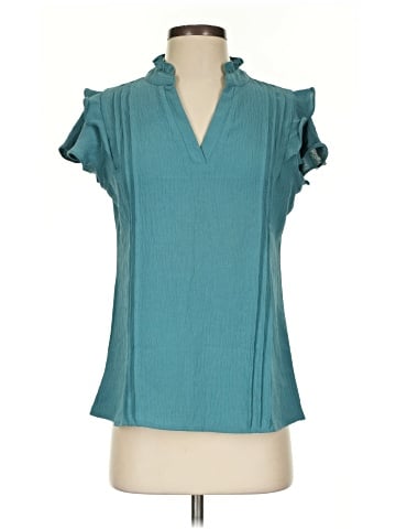 Blooming Jelly Short Sleeve Blouse (view 1)