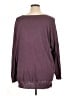 Poetry 100% Cotton Purple Pullover Sweater Size L - photo 2