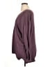 Poetry 100% Cotton Purple Pullover Sweater Size L - photo 5