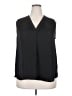 Vince Camuto Black Sleeveless Blouse Size 2X - photo 1