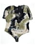 Socialite Tie-dye Green Bodysuit Size 3X - photo 1