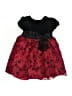 Rare Too 100% Polyester Burgundy Dress Size 3T - photo 1