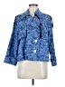 Derek Lam 10 Crosby Paisley Floral Blue Jacket Size M - photo 1