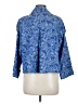 Derek Lam 10 Crosby Paisley Floral Blue Jacket Size M - photo 2