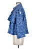 Derek Lam 10 Crosby Paisley Floral Blue Jacket Size M - photo 5