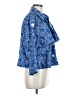 Derek Lam 10 Crosby Paisley Floral Blue Jacket Size M - photo 4