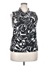 Rafaella Black Sleeveless Blouse Size XXL - photo 1