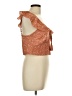 B.O.G Collective 100% Polyester Orange Sleeveless Blouse Size L - photo 4