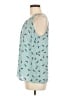 Ann Taylor LOFT Outlet 100% Polyester Teal Sleeveless Blouse Size M - photo 5