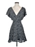 Mi ami 100% Polyester Polka Dots Black Casual Dress Size S - photo 1