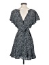 Mi ami 100% Polyester Polka Dots Black Casual Dress Size S - photo 2