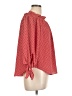 MICHAEL Michael Kors Red 3/4 Sleeve Blouse Size L - photo 4