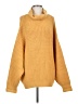 Free People Solid Yellow Turtleneck Sweater Size XS - photo 1