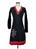 Assorted Brands Stars Black Casual Dress Size S - photo 1