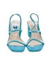 Marc Fisher Color Block Blue Sandals Size 10 - photo 2