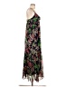 Miami 100% Polyester Tropical Black Casual Dress Size 8 - photo 4