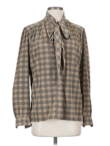 Evan Picone Long Sleeve Blouse (view 1)