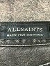 ALLSAINTS Chevron-herringbone Gray Jeans Size 29 waist - photo 6