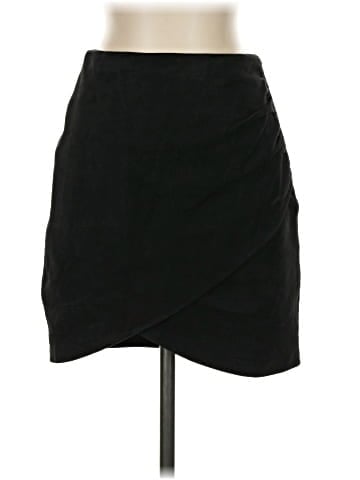 Alice + Olivia Leather Skirt (view 1)