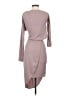 ASOS 100% Polyester Gray Cocktail Dress Size 4 - photo 2