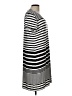 Chico's Stripes Silver Casual Dress Size Lg (2) - photo 4