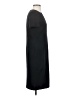 St. John Solid Black Casual Dress Size 4 - photo 4