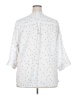 Torrid 100% Polyester Stars White 3/4 Sleeve Blouse Size 2X Plus (2) - photo 2