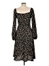 Unbranded Stars Black Casual Dress Size L (estimated) - photo 2