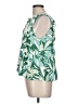 Assorted Brands 100% Rayon Green Sleeveless Blouse Size L - photo 5