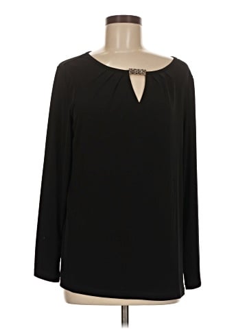 Susan Graver Long Sleeve Blouse (view 1)
