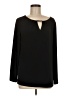 Susan Graver Black Long Sleeve Blouse Size M - photo 1