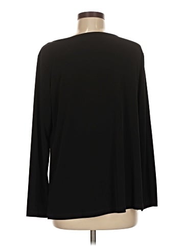 Susan Graver Long Sleeve Blouse (view 2)