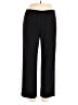 R&M Richards Solid Black Casual Pants Size 14 (petite) - photo 1