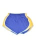 Nike 100% Polyester Color Block Blue Athletic Shorts Size S - photo 1