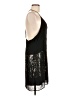 Walter Baker 100% Polyester Metallic Black Cocktail Dress Size 8 - photo 4