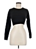 Unbranded Black Long Sleeve T-Shirt Size M - photo 1