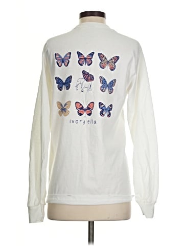 Ivory Ella Long Sleeve T-Shirt (view 2)
