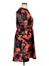 Shein 100% Polyester Print Black Casual Dress Size XL - photo 4