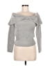 Ann Taylor LOFT Silver Pullover Sweater Size M - photo 1