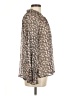 Collective Concepts 100% Polyester Brown Long Sleeve Blouse Size M - photo 4