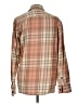 Unbranded Plaid Brown Long Sleeve Button-Down Shirt Size L (estimated) - photo 2
