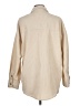 Unbranded 100% Polyester Tan Long Sleeve Blouse Size L - photo 2