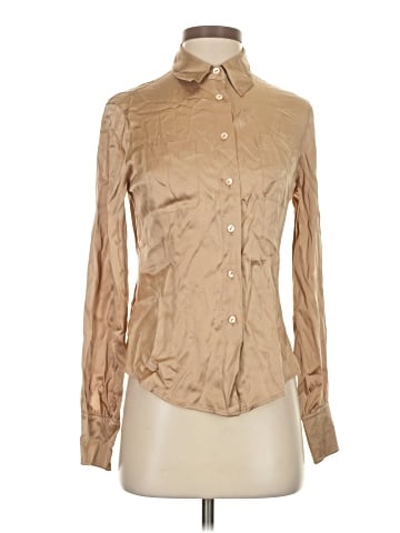 Yansi Fugel Long Sleeve Button-Down Shirt (view 1)