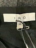 IRO 100% Cupro Solid Black Shorts Size 36 waist - photo 3
