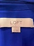 Ann Taylor LOFT 100% Polyester Blue Long Sleeve Blouse Size S - photo 7