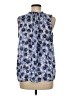 Zac & Rachel 100% Polyester Blue Sleeveless Blouse Size M - photo 2