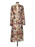 Esley 100% Polyester Paisley Tan Casual Dress Size S - photo 2