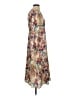 Esley 100% Polyester Paisley Tan Casual Dress Size S - photo 4